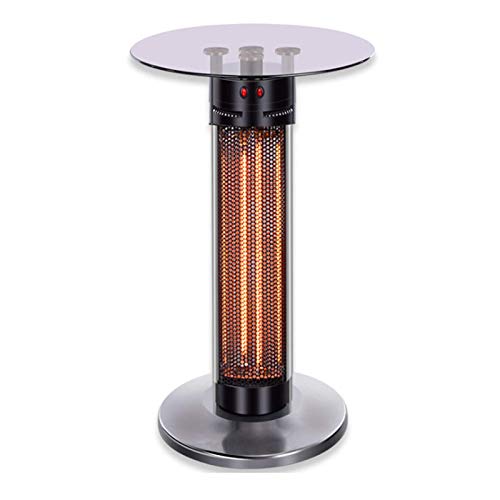 1900W Elektrische Terrassenheizung, Überhitzungsschutz Stehende Außenheizung, Wetterfest, Für Terrassenschlafzimmer