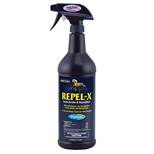 Farnam Repel-X Insecticide and Repellent for Horses and Dogs, 32 Ounces