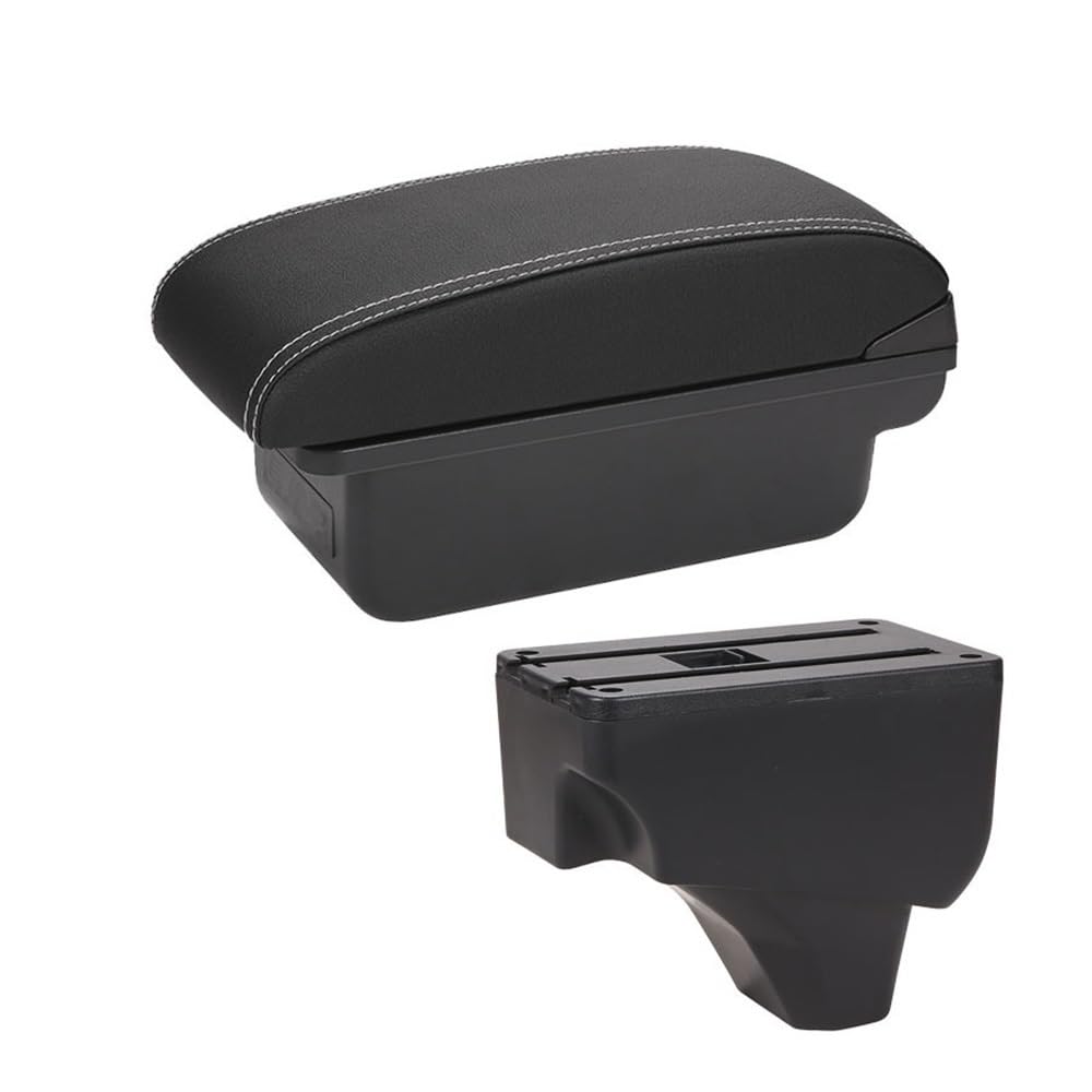 Yulegudi C3 Black White Nousb Car Armrests For Peugeot 2008 208 2019-2025