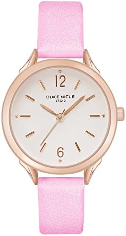 Womens Fashion Watch,Ladies Elegant Casual Waterproof Quartz Wrist Watches with Comfortable Genuine Leather Band