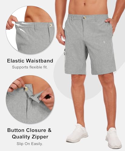 Image of Little Donkey Andy Men's Golf Shorts Quick Dry Lightweight Hiking Shorts