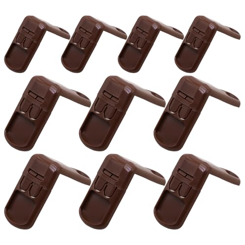 Blocco Bambini | Serratura Sicurezza Bambini per Ante e Cassetti - 10 Pezzi Sicuri per Protezione Bambini su Cassetti Cucina Mobili Frigo Casa