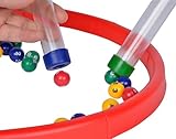 noris 606064480 Kugelblitz, das blitzschnelle Actionspiel mit Lerneffekt in verschiedenen Spielvarianten, ab 4 Jahren