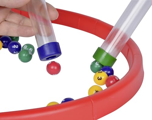 noris 606064480 Kugelblitz, das blitzschnelle Actionspiel mit Lerneffekt in verschiedenen Spielvarianten, ab 4 Jahren