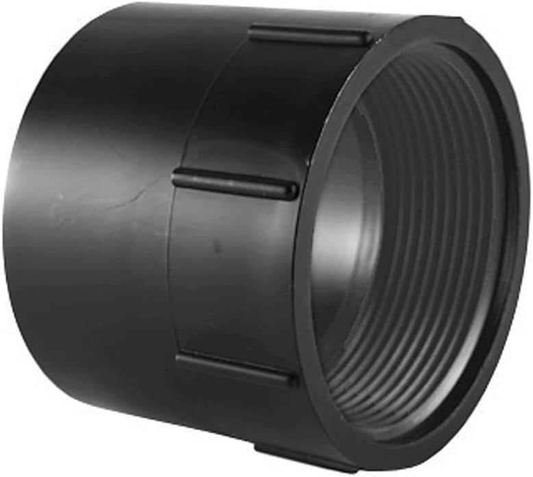 GenovaProducts ABS-DWV Female Adapter, 4"