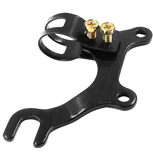 image for Qjaiune 0.87 Inch / 22mm Mountain Bike Disc Brake Frame Adapter Mounti