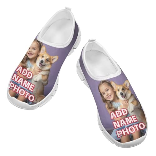Custom Shoes for Girls Kids Personalized Design Shoes with Photo Text