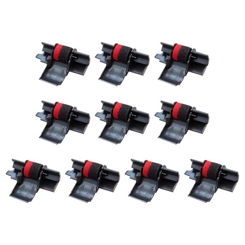 Pack 10 Cintas para Calculadora Impresora IR-40T Negro/Rojo miniatura 6