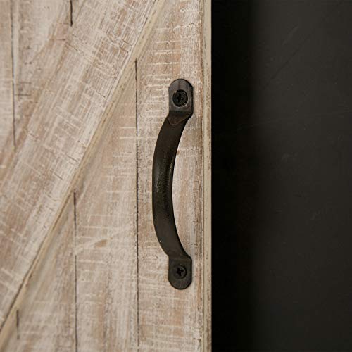 Glitzhome Farmhouse Rustic Wooden Decorations, Home Wall Decorative Hanging Ornaments, Coffee, School, Store Message Boards, Holiday Display Board, Christmas Accent Country Hang Chalk Board #TOP6