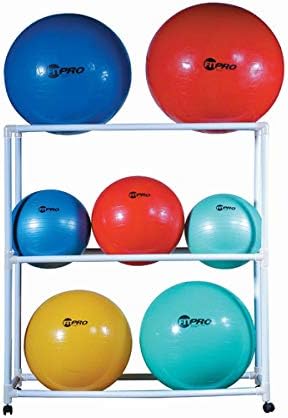 PerfectPitch Ball Storage Cart44; White