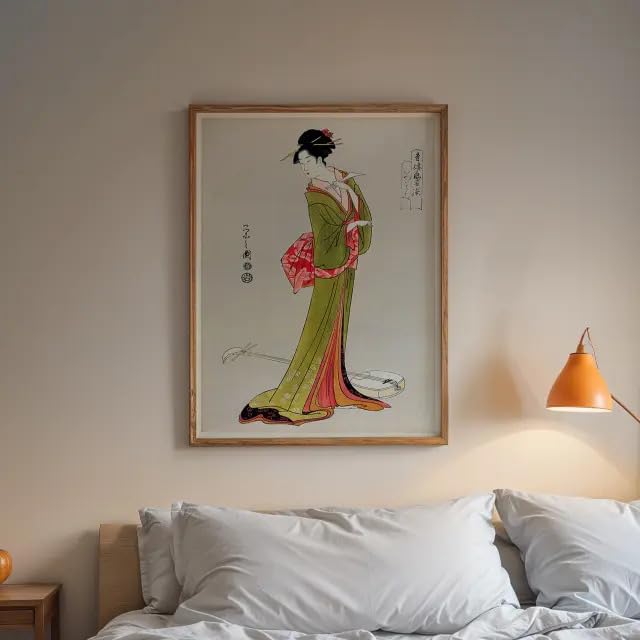 Cuadro japanese beauty ii impression haute définition toile mat