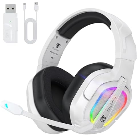 Fachixy FC200 Casque de Jeu sans Fil Cover