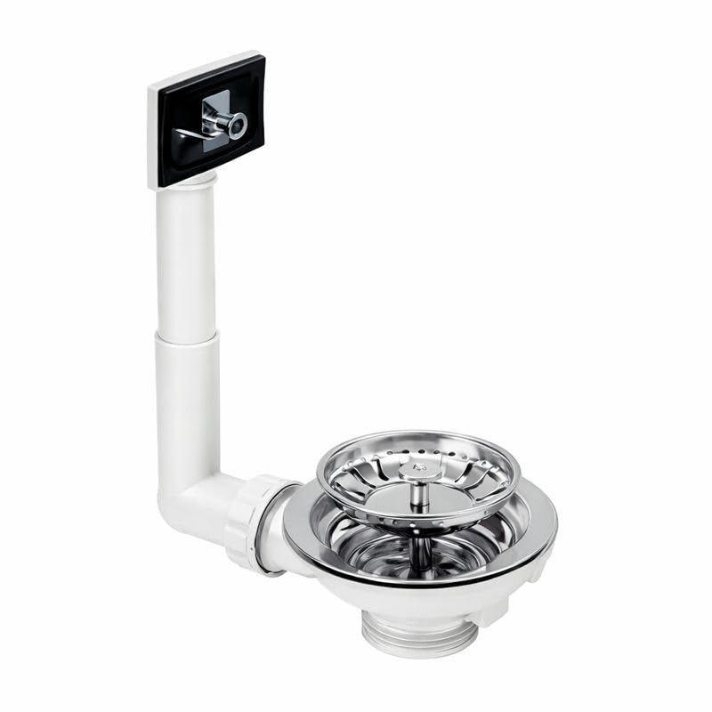 Bonde basket évier 1″ 1/2 avec filtre panier en acier anti-bouchage