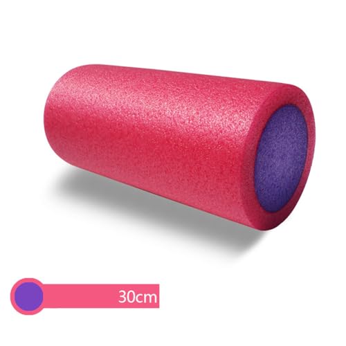 Rodillo de Yoga INOOMP de Espuma Sólida para Masajes y Ejercicio, Rosa, 30 x 15 cm miniatura 5