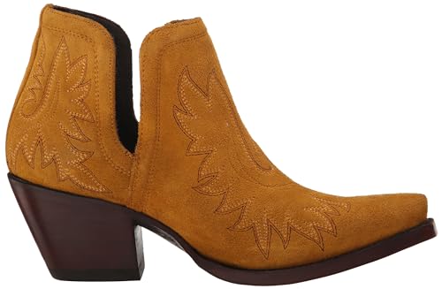 ARIAT Women's Dixon Western Boot - Gilded Suede, 8 Narrow