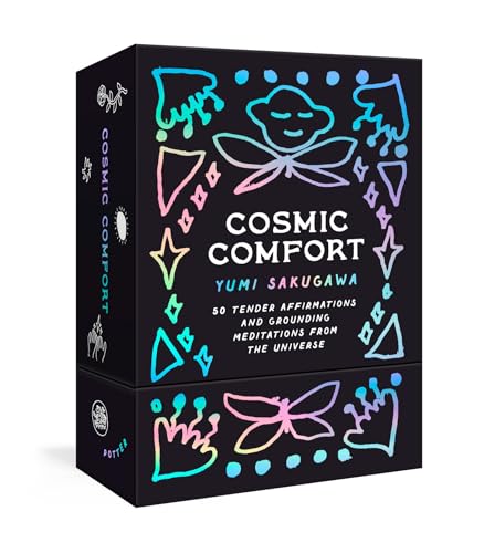 Image of Cosmic Comfort: 50 Tender Affirmations and Grounding Meditations from the Universe: Meditation Cards