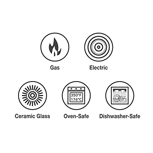 Tramontina Nonstick Fry Pan Set Aluminum 3 Pk (Red), 80156/060Ds #TOP7