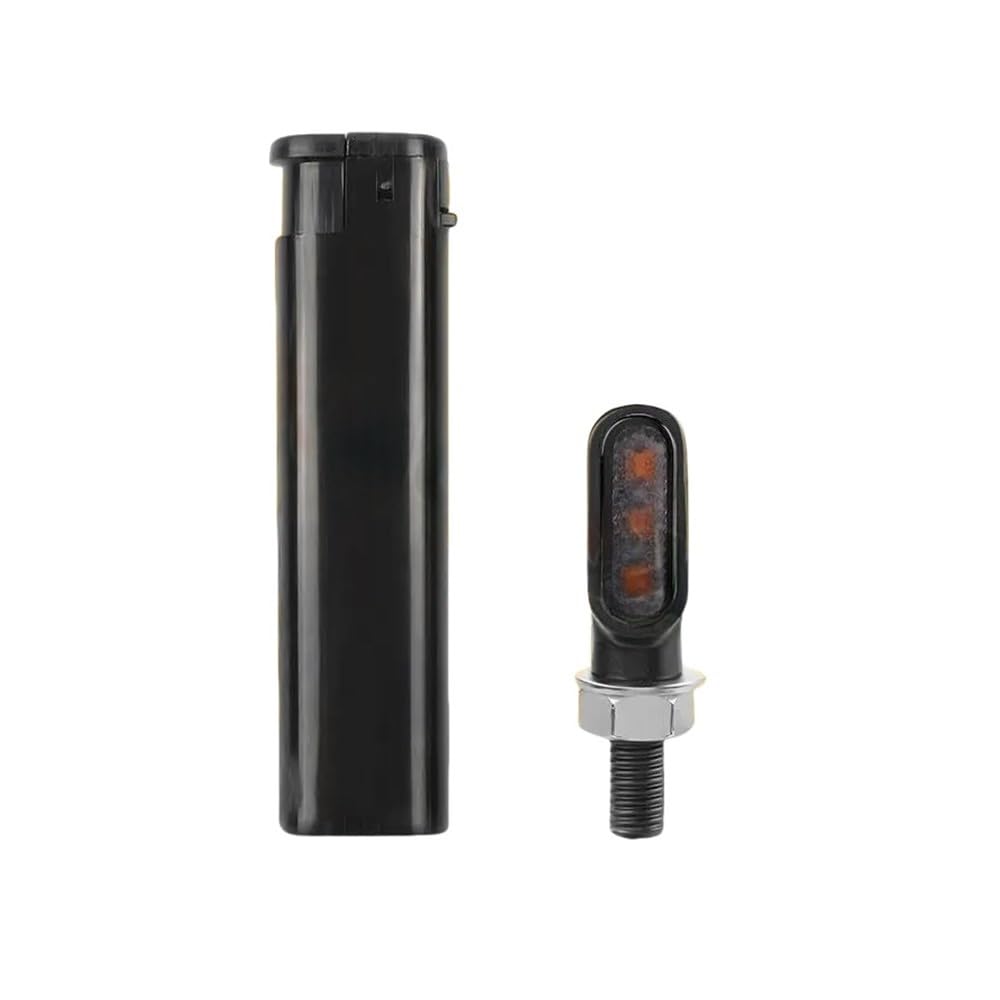 Indicatore direzione moto per moto Mi&ni in metallo 3LED, luci
