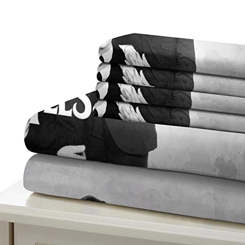 The Beatles Parure De Lit Décor Rock ‘n’ Roll,Groupe de Rock- Impression Numérique 3D-100 % Microfibre-Douce Et… - Les Beatles, Paul McCartney, John Lennon, RIngo Starr, George Harrison The Beatles Parure De Lit Décor Rock 'n' Roll,Groupe de Rock- Impression Numérique 3D-100 % Microfibre-Douce Et… – Image 6