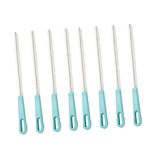 NAMOARLY Pastry Nozzle Cleaning Brush Set 8pcs Baking Tool Cleaning Brush Dessert Shop Supplies