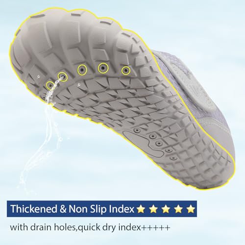 Image of Spesoul Water Shoes for Women Men Quick Dry Aqua Socks for Swim Beach Pool Hiking Training Summer Sandals Outdoor Zero Drop Barefoot Shoes