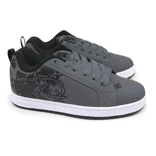 [fB[V[V[Y] DC SHOES DC Y Xj[J[ R[gOtBbN SE DM246013 rbOS COURT GRAFFIK SE XSKSiGrey^Black^Greyj 27.5cmiUS9.5j