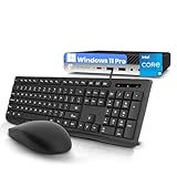 HP Elitedesk 800 G3 Mini PC Windows 11 Pro Desktop Computers, Intel Core i5-6500, 16GB RAM, 256GB SSD, USB 3.0 Type-C, VGA, DisplayPort, LAN/RJ-45 (Renewed)
