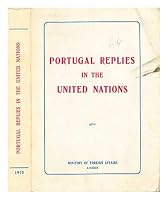 Portugal Replies in the United Nations B00FH28BC0 Book Cover