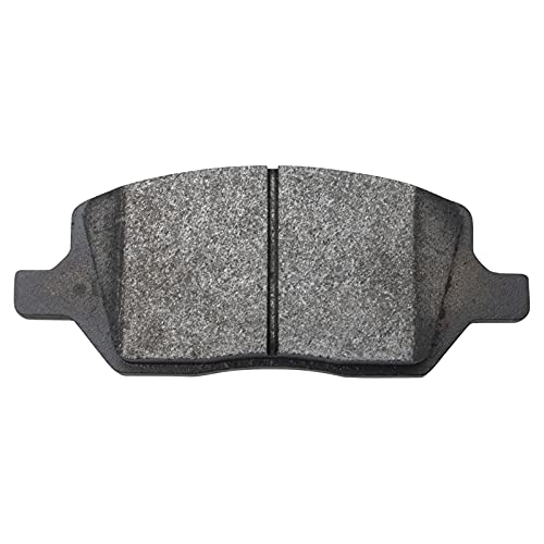 Image of TRQ Performance Rear Brake Pad and Rotor Set Semi Metallic Coated Drilled Slotted Solid Rotors Calipers Compatible with 2006-2007 Buick Terraza Saturn Relay 2006-2008 Chevrolet Uplander