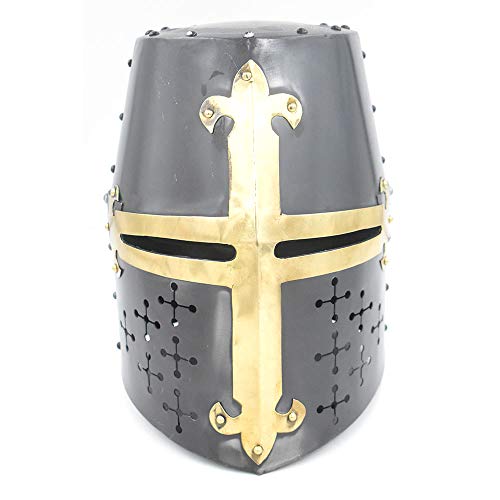 Templar Crusader Knights Helmet Wearable for Adult Medieval Costumes product thumbnail 7