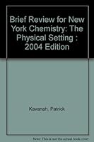 Brief Review for New York Chemistry: The Physical Setting : 2004 Edition 0131255797 Book Cover