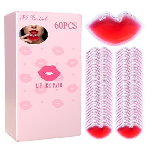 60 PCS Lip Ice Pack Bulk - Medical Grade Reusable Cold Therapy Packs | Fast-Acting Cooling for Post-Procedure Recovery, Lip Swelling, Bruising & Daily Comfort | Compact & Portable Design