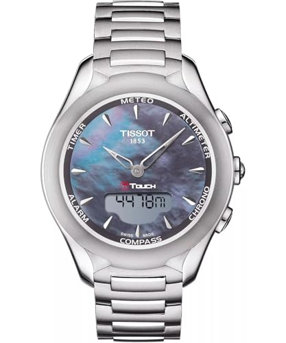Tissot Reloj Análogico-Digital Para Mujer S De Cuarzo Suizo Con Correa En Acero Inoxidable T0752201110101 Tissot Reloj Análogico-Digital Para Mujer S De Cuarzo Suizo Con Correa En Acero Inoxidable T0752201110101