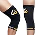 Copper United Knee Compression Sleeve Support for Running , Sports , Joint Pain Relief , Arthritis & Injury Recovery - GUARANTEED Infused Fit Support Brace - Protects Patella & Wear Anywhere - Single