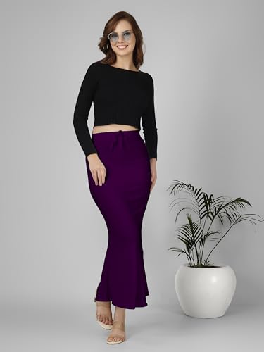 Image of Nexsus Stretchable Saree Shapewear | Petticoat for Women | Cotton Blended | Skirts for Women | Shape Wear Dress for Saree | Available in 80+ Colors and Plus Sizes