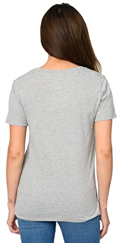 T-shirt Mickey Minnie femme Disney coupe confortable anti-déformation