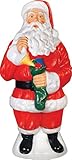General Foam Plastics Traditional Santa, 40-Inch Red and White