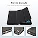 ESR Slim Case for iPad 8th Gen (2020)/7th Gen (2019) [Auto Sleep/Wake Cover] [Flexible Back with Viewing/Typing Stand] Rebound Series – Black