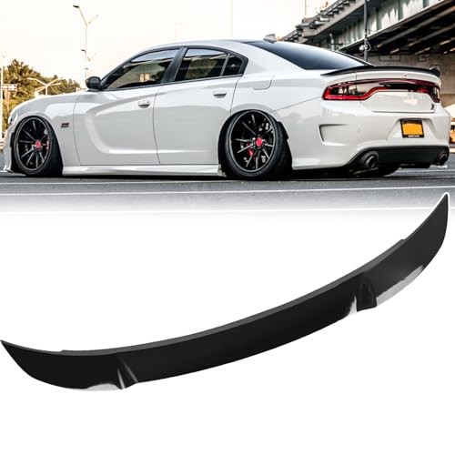 BEOC Rear Trunk Spoiler Wing for 2011-2023 Dodge Charger Gloss Black Style