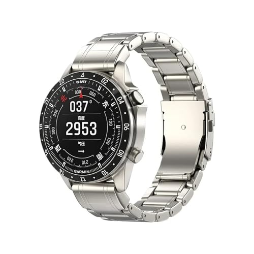 Garmin Aviator/Adventurer/Fenix 8/Tactix 47mm 51mm 6/7X Forerunner 970 965 `^pXgohɓKXgbv(Titanium,26mm For Descent mk