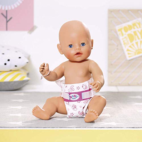 Zapf Creation 815816 BABY born Windeln Set Puppenzubehör 5 Stück, pink – Bild 5