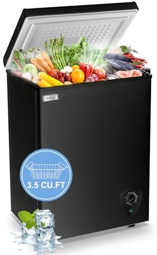 OREI: Mini Freezer 3.5 Cu.Ft - Space-Saving & Powerful