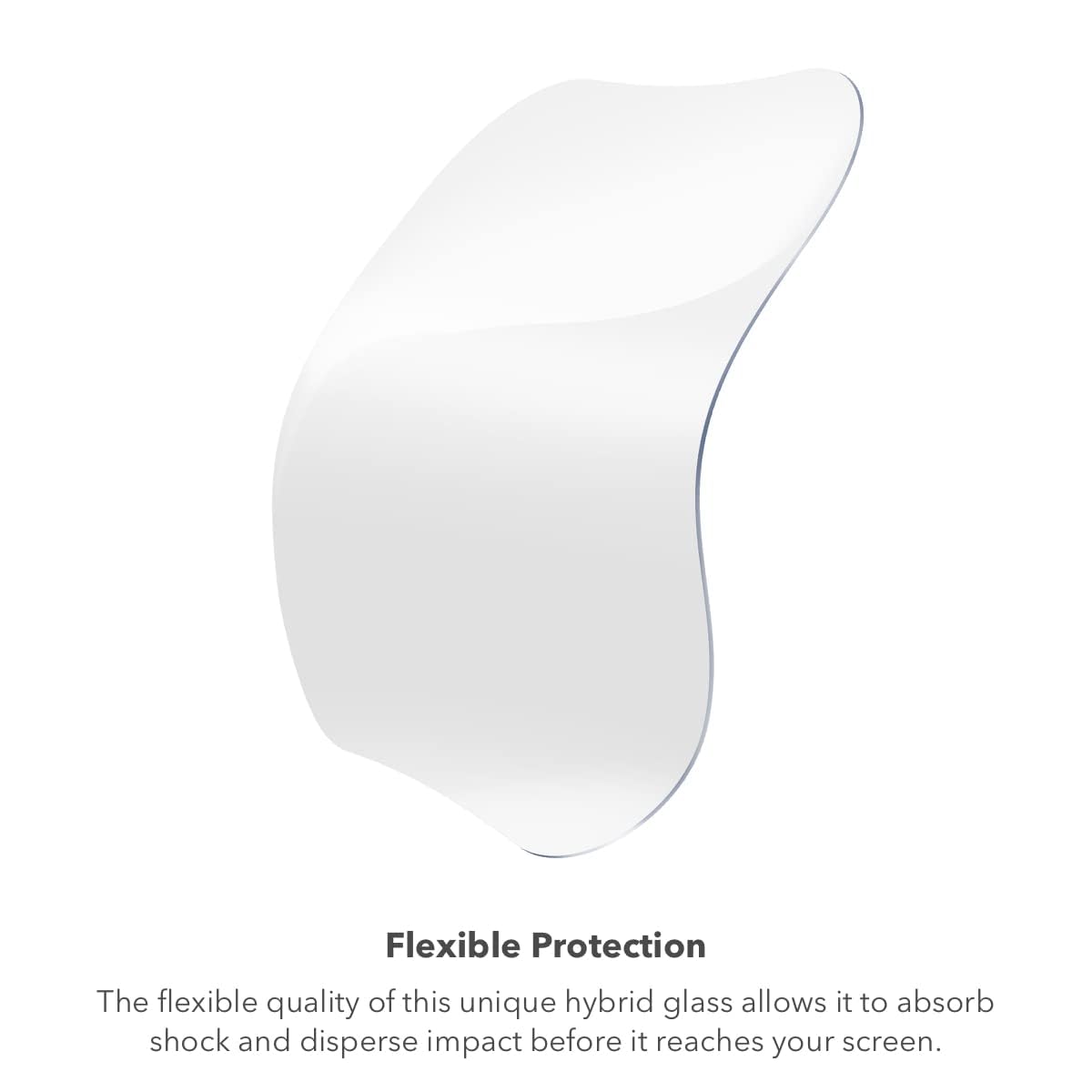ZAGG InvisibleShield GlassFusion – Protection d'écran en verre hybride extrême – Fabriqué pour Apple Watch Series 7 Taille du cadran : 45 mm