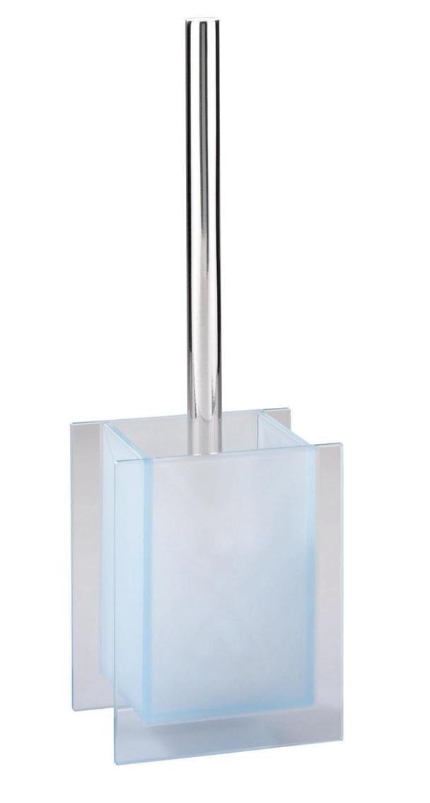 Wenko Escobillero Pieno Acero INOX - Forma Cerrada, Acero Inoxidable, 10.1 x 37.5 x 10.1 cm, Satinado — view 11