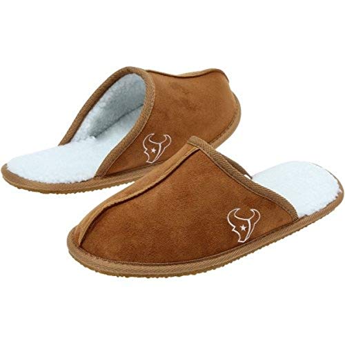 Zapatillas para hombre de casa FOCO NFL estilo pantuflas abiertas para seguidores del fútbol americano