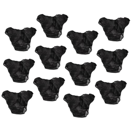 FIXOSHEE 12 Piezas Bragas Desechables Transpirables Unisex sin Costuras Cómodas y Gruesas para Sauna Masaje y Viaje