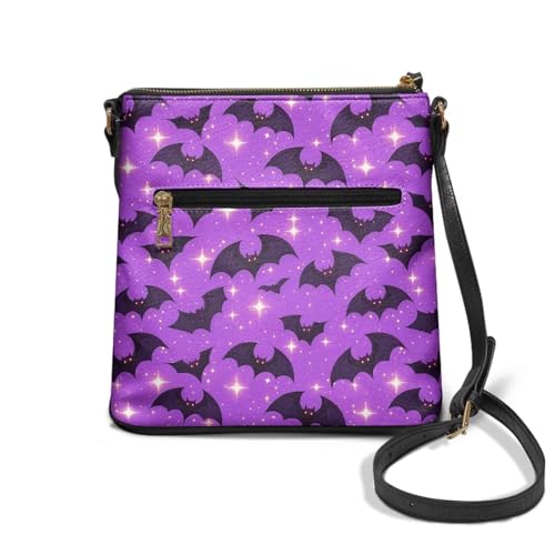 Image of Leather Purses for Women, Leather Hobo Bags for Women Travel Sling Purse Triple Zippered Pockets Shoulder Bag