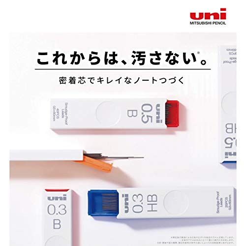 Mina para lápiz mecánico 0.3 B pack 10 piezas miniatura 3