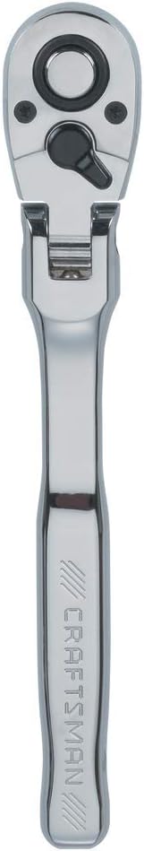 CRAFTSMAN Flex Head Ratchet, Pear Head, SAE, 72-Tooth, 1/2-Inch (CMMT99429)