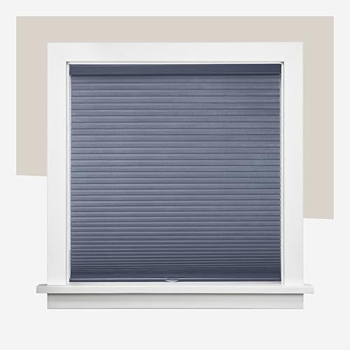 CHICOLOGY Cellular Shades, Window Blinds Cordless, Blinds for Windows, Window Shades for Home, Window Coverings, Cellular Blinds, Door Blinds, Morning Ocean, 20" W X 48" H